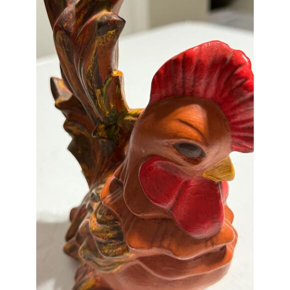 Vintage Hand Painted Ceramic Rooster - Picture 4 of 7